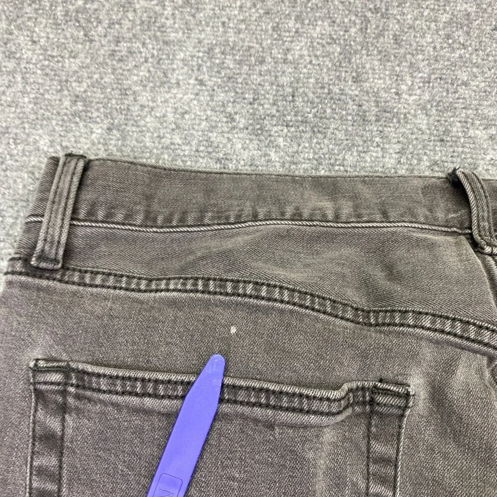 Lucky Brand 221 Original‎ Straight Grey Jeans Mens Sz 36 Grunge Retro Western